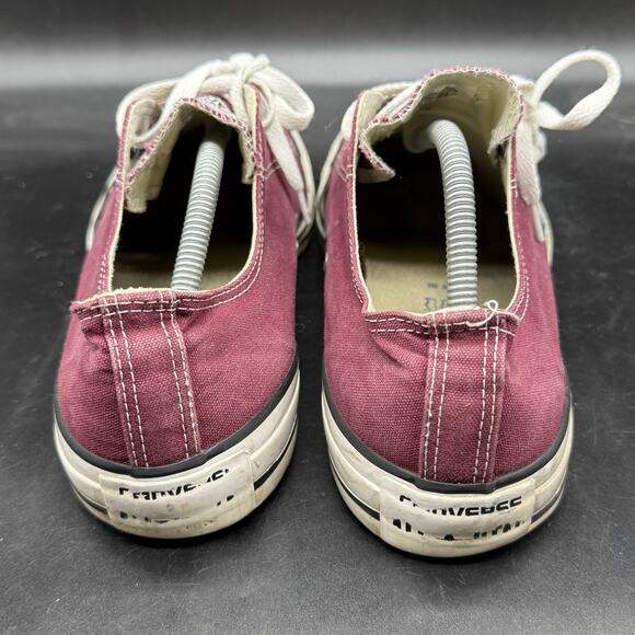 Converse All Star Low Top Red Sneakers Mens Size 11 Womens Size 13 139794F - Picture 4 of 7